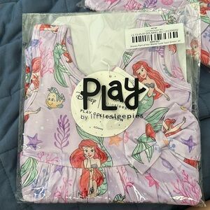 Little Sleepies “part of her world” Disney Twirl Dress 3T